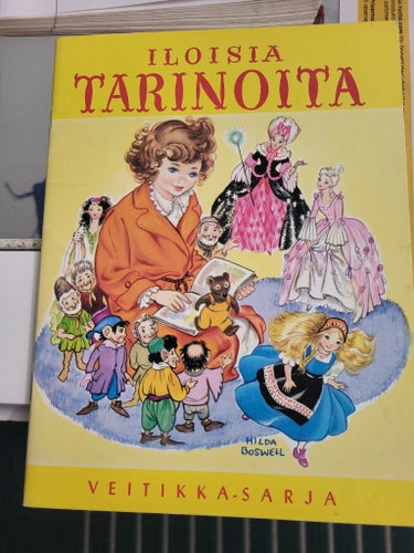 2 st retro barnböcker Nukkumatti kertoo och Iloisia tarinoita.