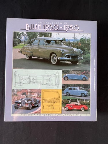 Bilen 1930-1950 av Michael Sedgwick, 1980