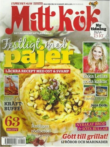 Mitt kök nr. 15 2011 - Baka Leilas goda kakor/Festliga pajer