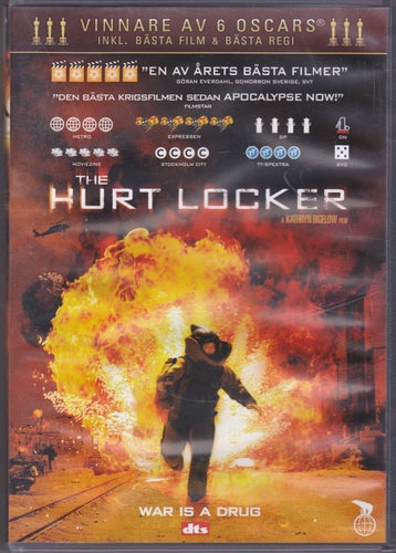 DVD / The Hurt Locker / Jeremy Renner, Evangeline Lilly / Fint skick