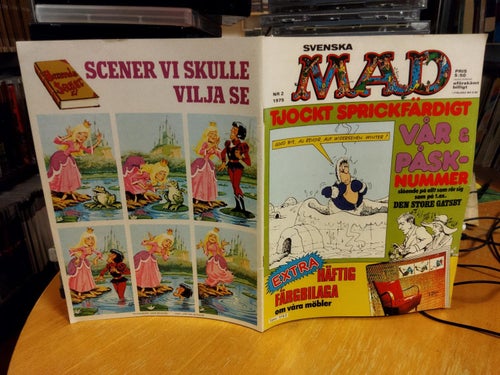 Svenska MAD 1975 nr 2. Very Fine plus