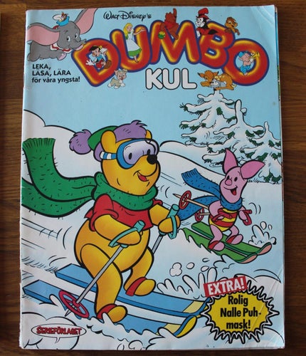 DISNEY Dumbo kul 1989 Pyssel