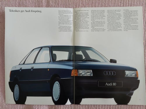 Audi 80 1987 ..