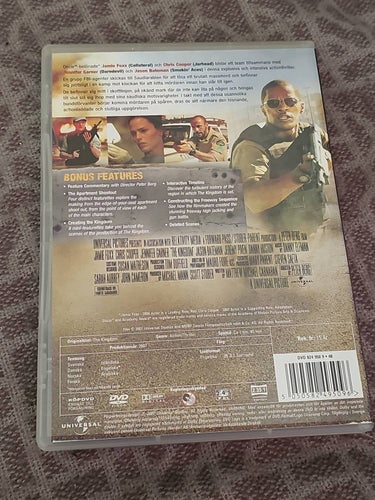 The Kingdom - Jamie Foxx, Chris Cooper, Jennifer Garner DVD (SV Text)