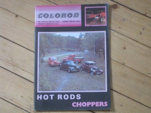 COLOROD Nr 2 1973 Hot Rod Trike HD Chopper