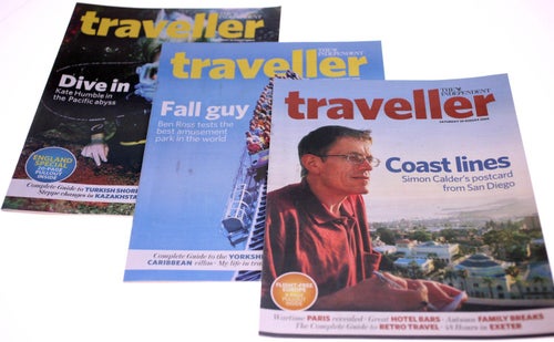 Traveller-The Independent magazine-English-August 2008-3 issues-NEW-Weight 238g