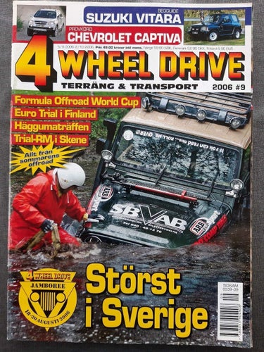 4 Wheel Drive nr 9 2006: Chevrolet Captiva, köpguide Suzuki Vitara 1988-1997