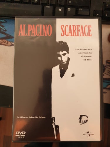 Scarface (DVD) med Al Pacino
