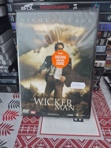 The Wicker Man DVD sigillad Nicolas Cage
