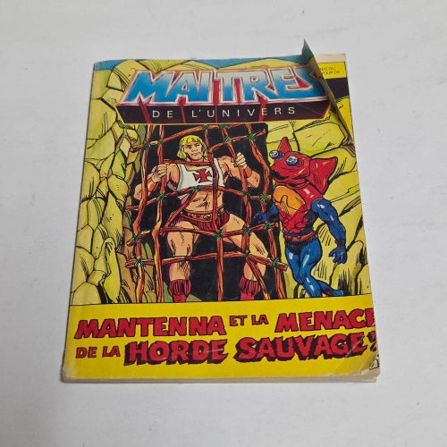 Masters of the Universe MOTU: Mantenna and the menace of evil horde! miniserie