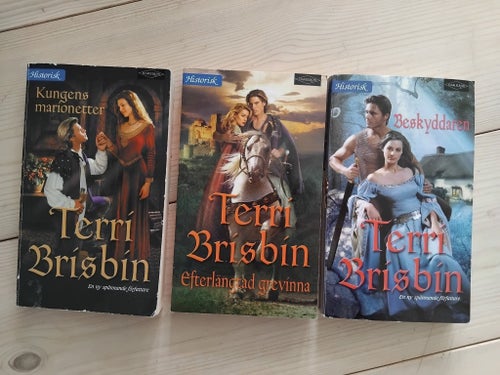 3 st Harlequin Historisk, serie