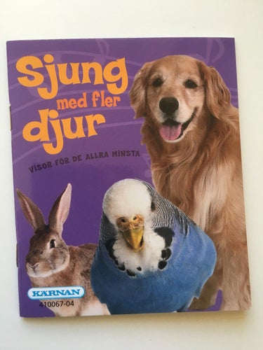 SJUNG med fler djur - KÄRNAN - lite större än en pixi bok