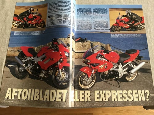 ALLT OM MC NR 4 1997HONDA VTR,BMW CUSTOM,BIMOTA,ROYAL ENFIELD,AIR BAGS MC