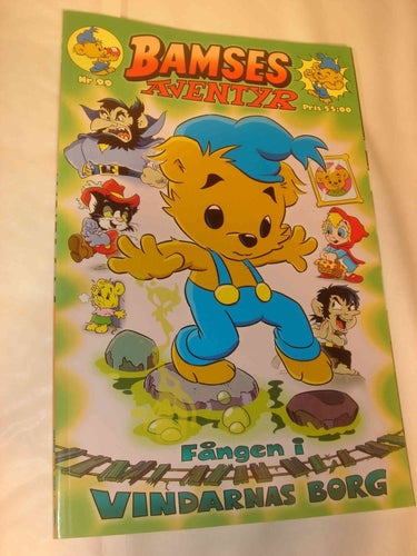 Bamses äventyr 99 (svensk) NY OLÄST EXTRATJOCKT