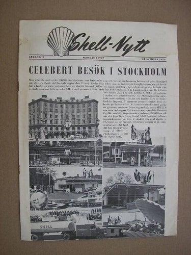 Shell Shell-Nytt 1957 Nr. 4