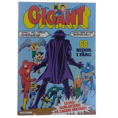 Gigant - 1978 - NR 1 - Lagens väktare | Blixten | Vattenmannen