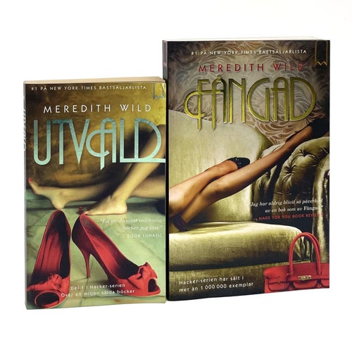 Hacker-serien del 1-2 av Meredith Wild (Utvald & Fångad, romance)
