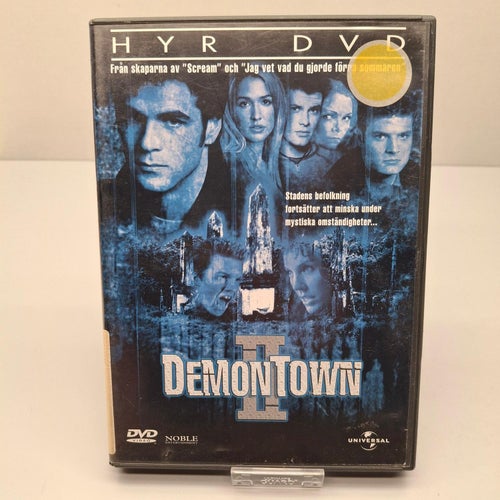 Demon Town II - Region 2, DVD-Film, Svensk text, Fint skick