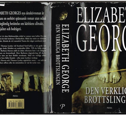 DEN VERKLIGA BROTTSLINGEN - Elizabeth George (2000)