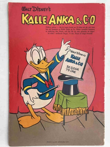 Walt Disney´s Serier - 1955:4 G-VG