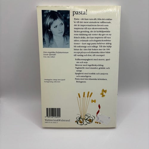 Och därmed pasta! – Lizzie Spender – kokbok pasta 1989
