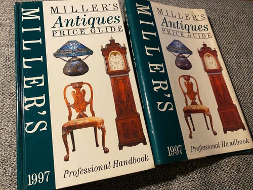 Miller's Antiques Price Guide 1997, antikviteter, Art Deco, glas, porslin, möbler, ur