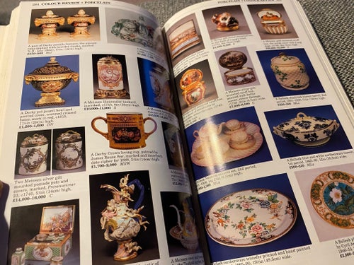 Miller's Antiques Price Guide 1997, antikviteter, Art Deco, glas, porslin, möbler, ur