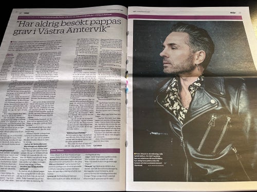 2025 Fredag Peter Jöback tidning