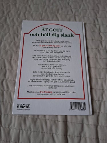 Ät gott och håll dig slank av Eva Hovberg.