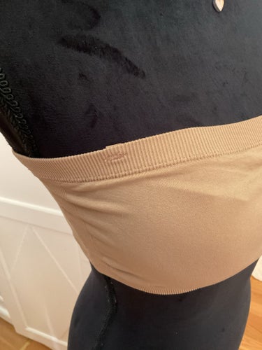 Lindex, hudfärgad Bandeau bh, Stl L