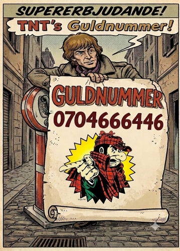 GULDNUMMER TILL SALU 0704666446