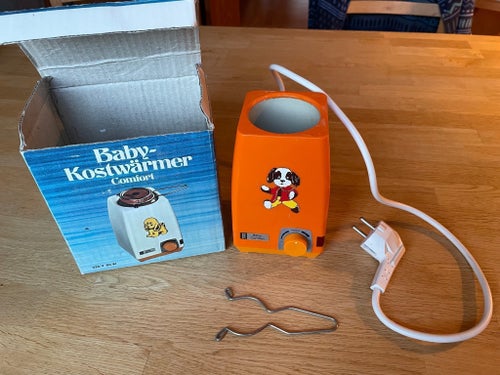 Baby-Kostwärmer Comfort flaskvärmare vintage