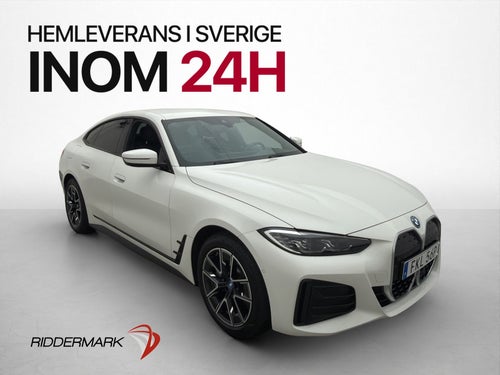 BMW i4 eDrive40 340hk M Sport HiFi-Ljud B-Kamera Widescreen