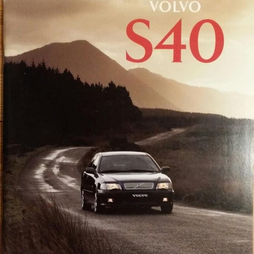 Volvo S40 1996 - broschyr