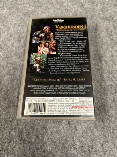 Walt Disney - Varghunden 2 - VHS