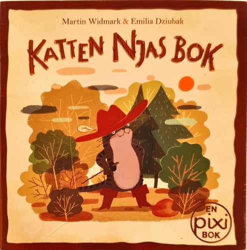 Katten Njas bok Minibok PIXI - Fri Frakt