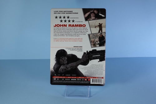 Rambo 2-Disc Limited Edition Steelbook Region 2 DVD