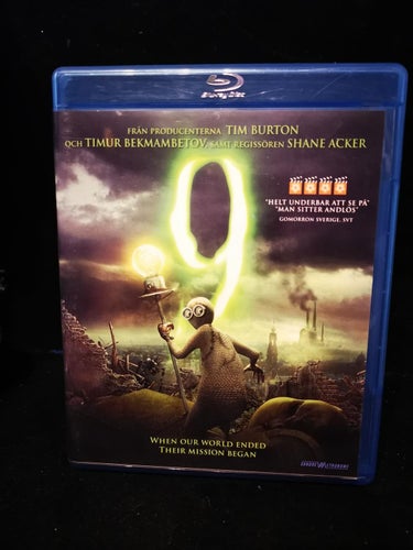 9 (Nine) (Blu-Ray) Svensk utgåva - OOP/Utgången - Tim Burton