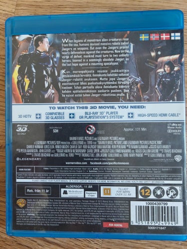 Pacific Rim 3D Blu-ray