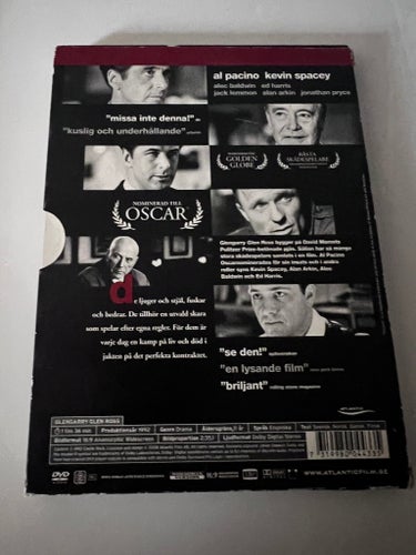 Glengarry Glen Ross - Al Pacino - Kevin Spacey- Svensk Text