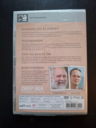Fyra Fantastiska Filmer av Peter Gerdehag & Tell Aulin 2xDVD (inplastad)