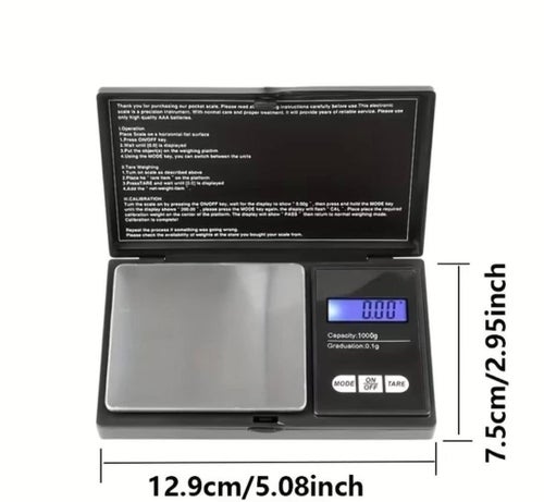 *** Digitalvåg Våg Digital Pocketvåg 0.01 / 500 g