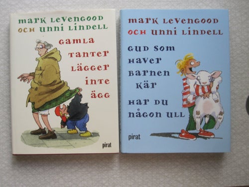 Mark Levengood och Unni Lindell två böcker