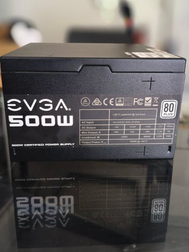 EVGA 500W strömförsörjning