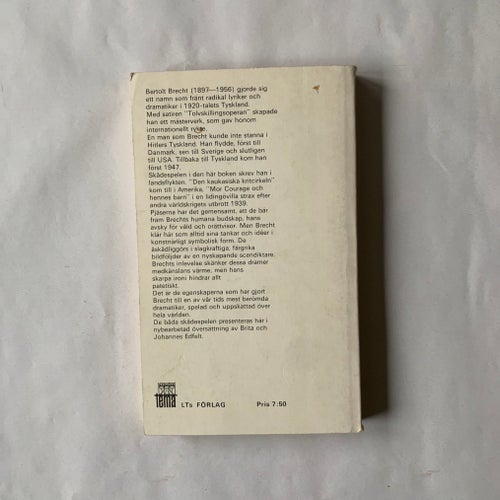 Mor Courage och hennes barn / Den kaukasiska kritcirkeln - Bertolt Brecht