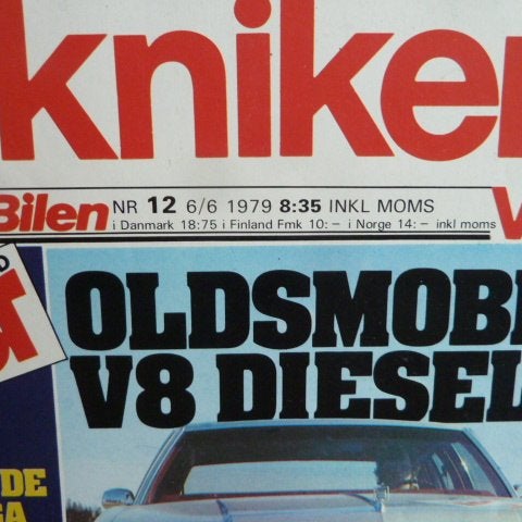 TEKNIKENS VÄRLD, NR12, 1979,