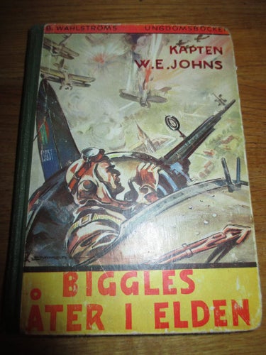 Kapten W. E. Johns, Biggles åter i elden, 1941