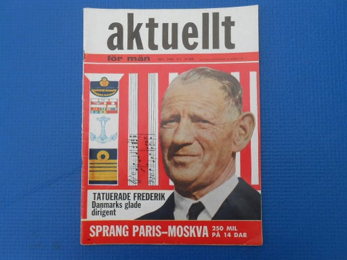 Aktuellt för män 2 1963 FREDERIK IX DANMARK Frösön Cassius Clay