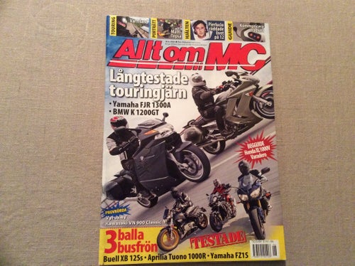 Allt om Mc Nr 6 2006 Touring i värmland,VYRUS 4V,Karlskrona Mc,Tom i Sandnes