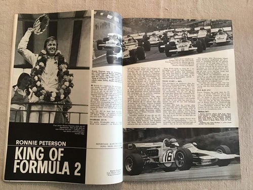 ILLUSTRERAD MOTORSPORT NR 10 1971 RONNIE PETERSON,F 3 ULF,JÄMTRALLYT,RALLY